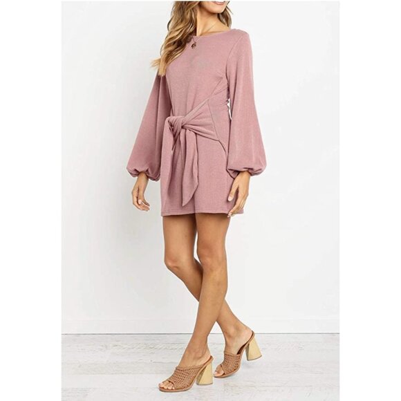 midi knit sweater dress Bold Hues Colorblock Midi Sweater Dress – VICI main image 1